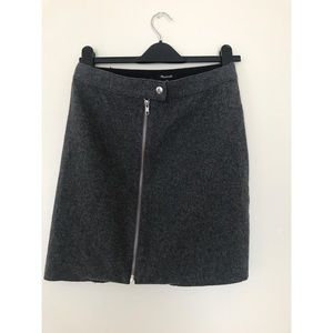 Madewell Studio Zip Skirt
